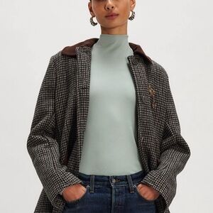 NWOT We the Free Kenzie Long Sleeve Top in Aqua Grey